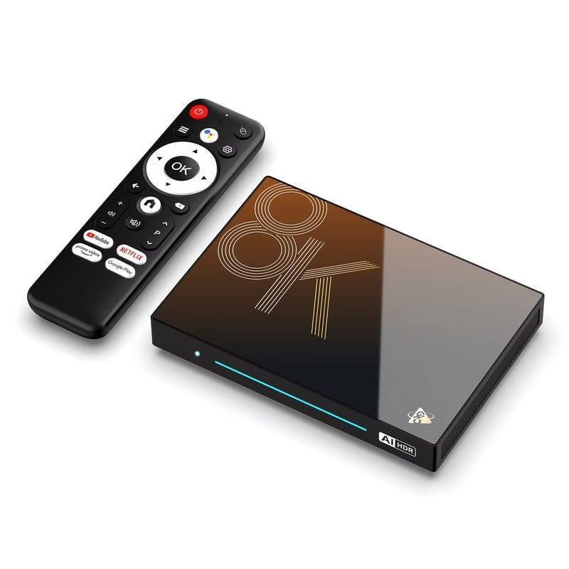Android Tv H96 Max M9s 8k Rk3576 8gb/128gb Wifi 6 Android 14 Negro