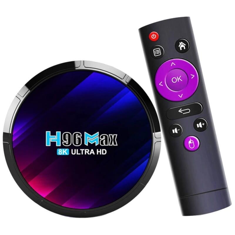 Android Tv H96 Max Rk3528 4gb/64gb Android 13 Negro