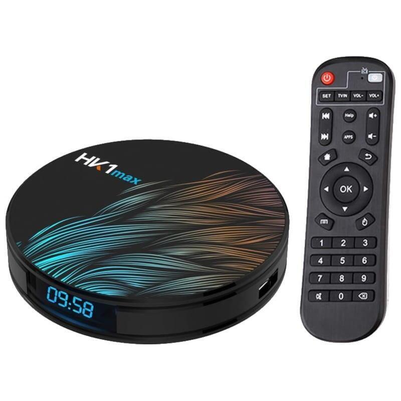 Android Tv Hk1 Max Rk3318 4gb/32gb Dual Wifi Bluetooth Android 10 Negro