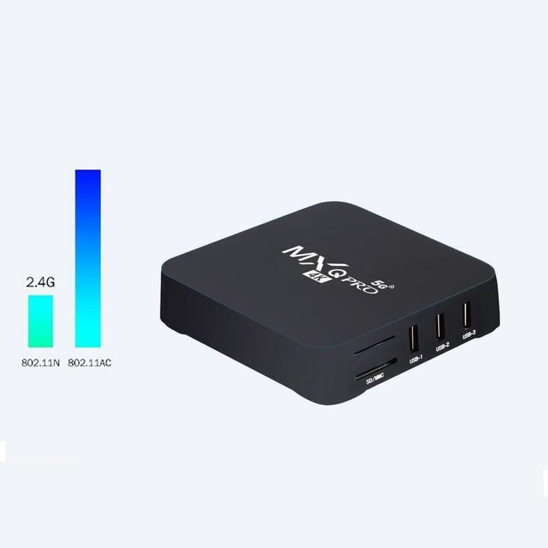 Android Tv Mxq Pro 5g 4k 1gb/8gb Android 10