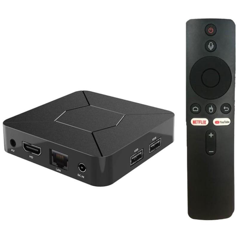 Android Tv Q5 Iatv H313 2gb/8gb Dual Wifi Control Por Voz Certificado Android 10