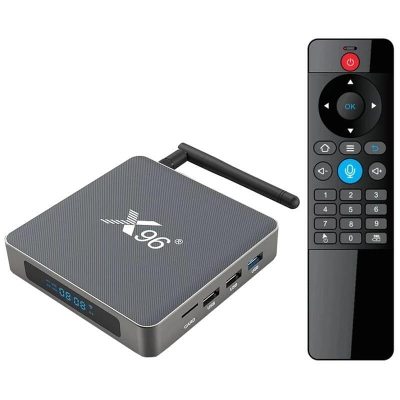 Android Tv X96 X6 Rk3566 8gb/128gb Dual Wifi Bluetooth Control Por Voz Android 11