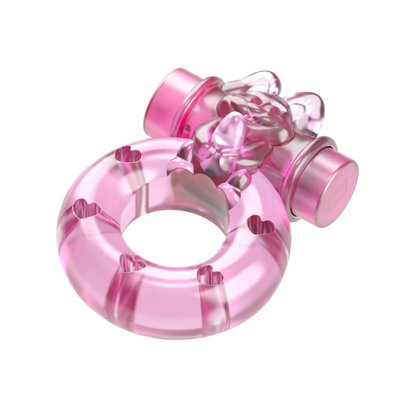 Anillo Con Bala Vibradora Conejito