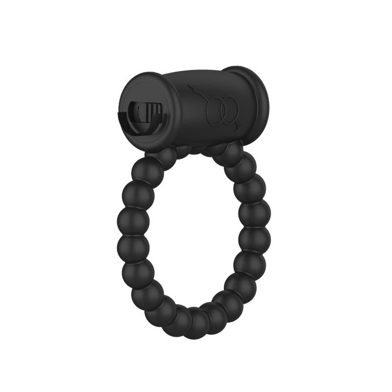 Anillo Para El Pene Con Vibración Negro