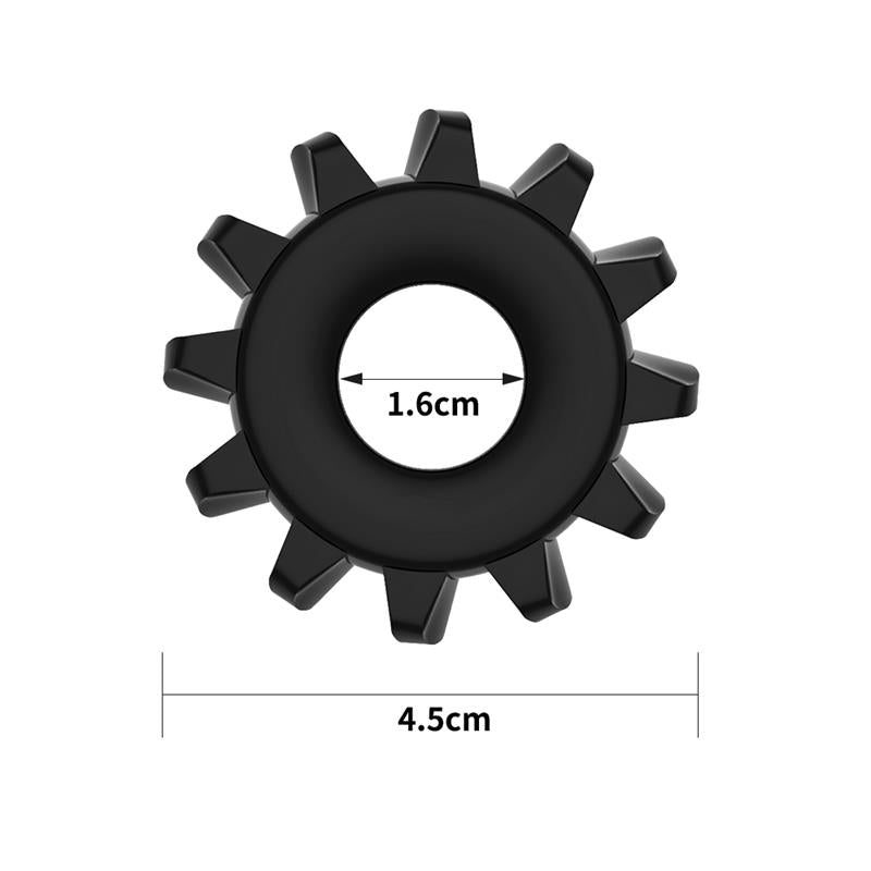Anillo Para El Pene Power Plus Negro