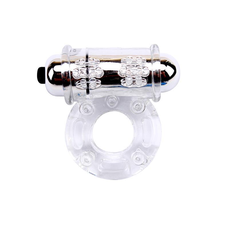 Anillo Vibrador Para El Pene Bull Ring Transparente