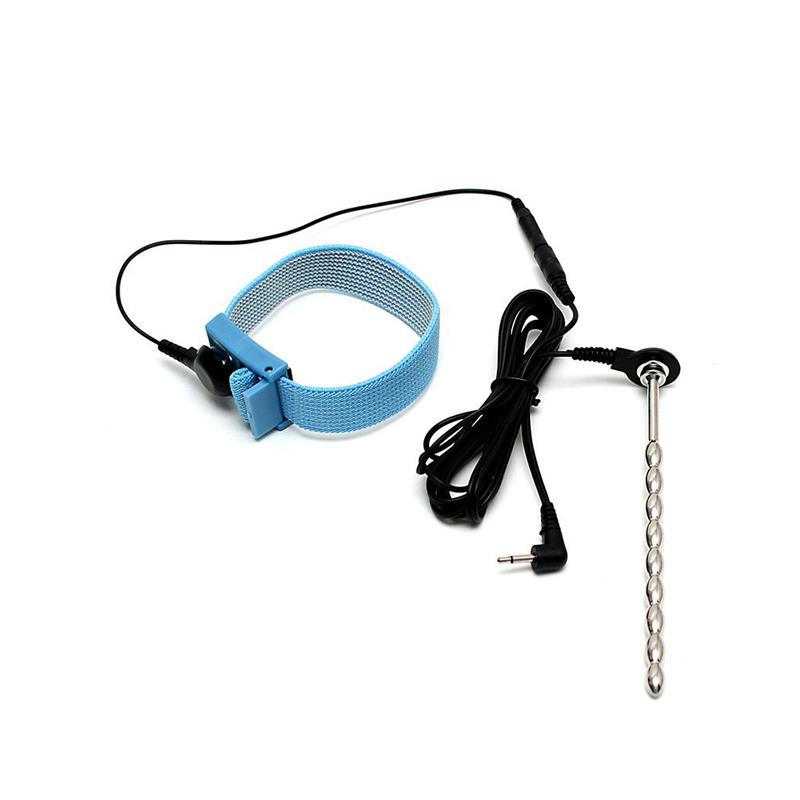 Anillo/Correa Para El Pene Y Dilatador De Uretra Electro Estimulación