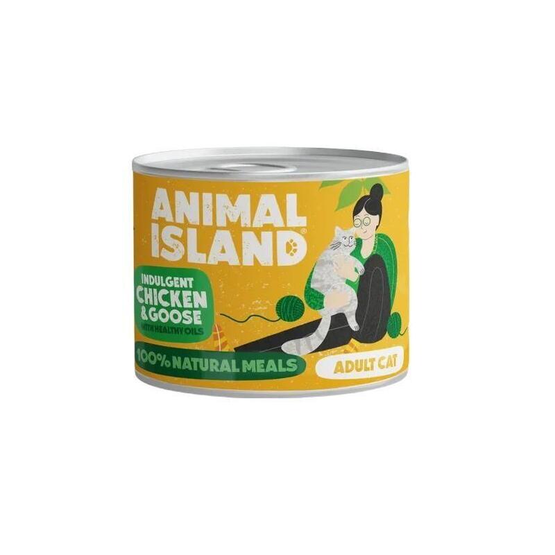 Animal Island Chicken And Goose - Wet Cat Food - 200g
