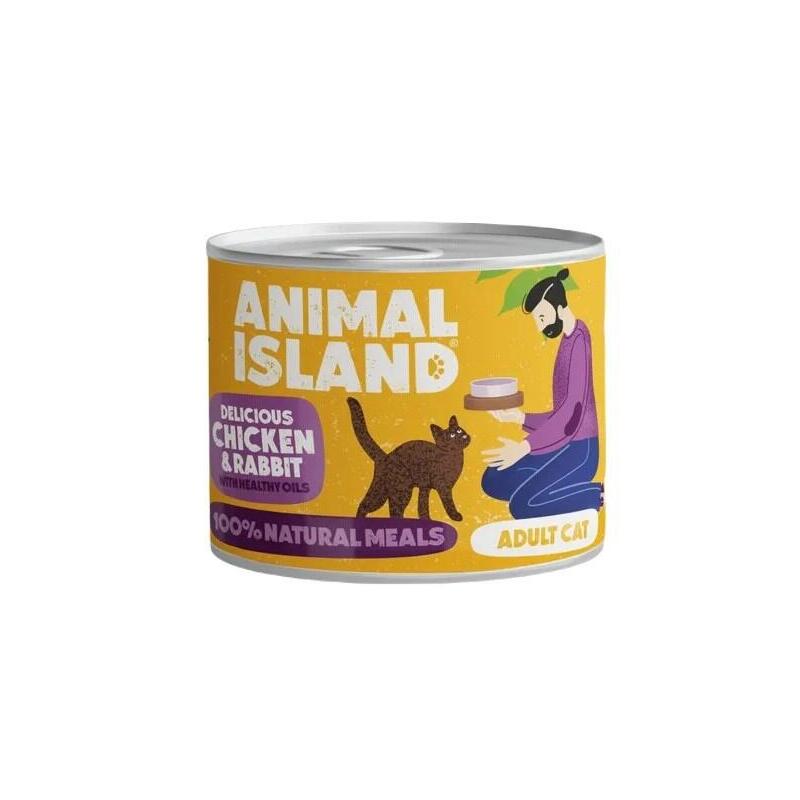 Animal Island Chicken And Rabbit - Wet Cat Food - 200g