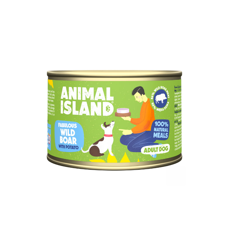 Animal Island Venado Con Patatas - Comida Húmeda Para Perros - 410 G