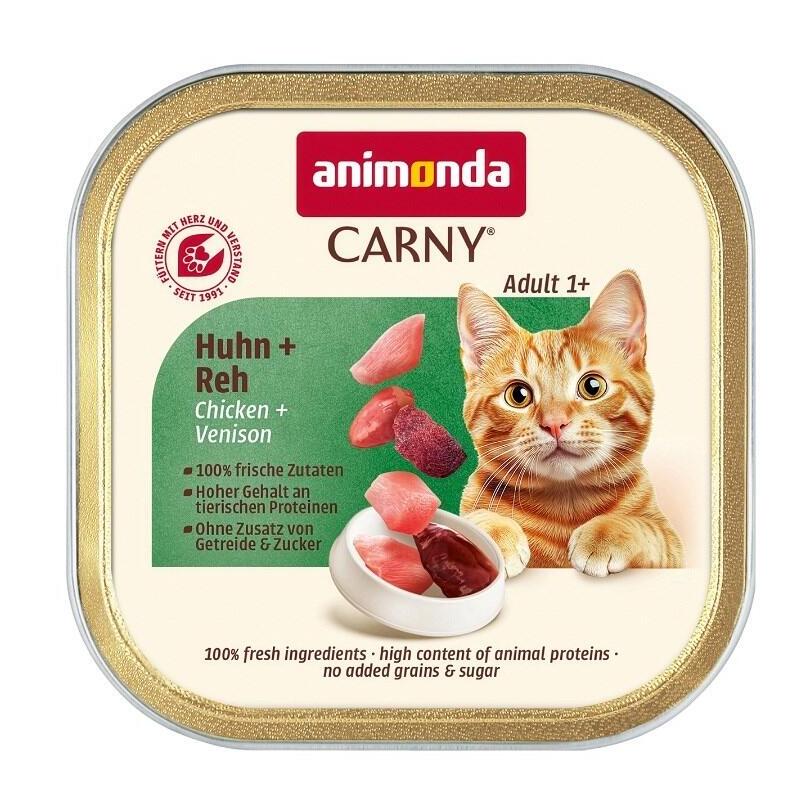 Animonda Carny Comida Para Gatos Pollo,Dziczyzna 85g