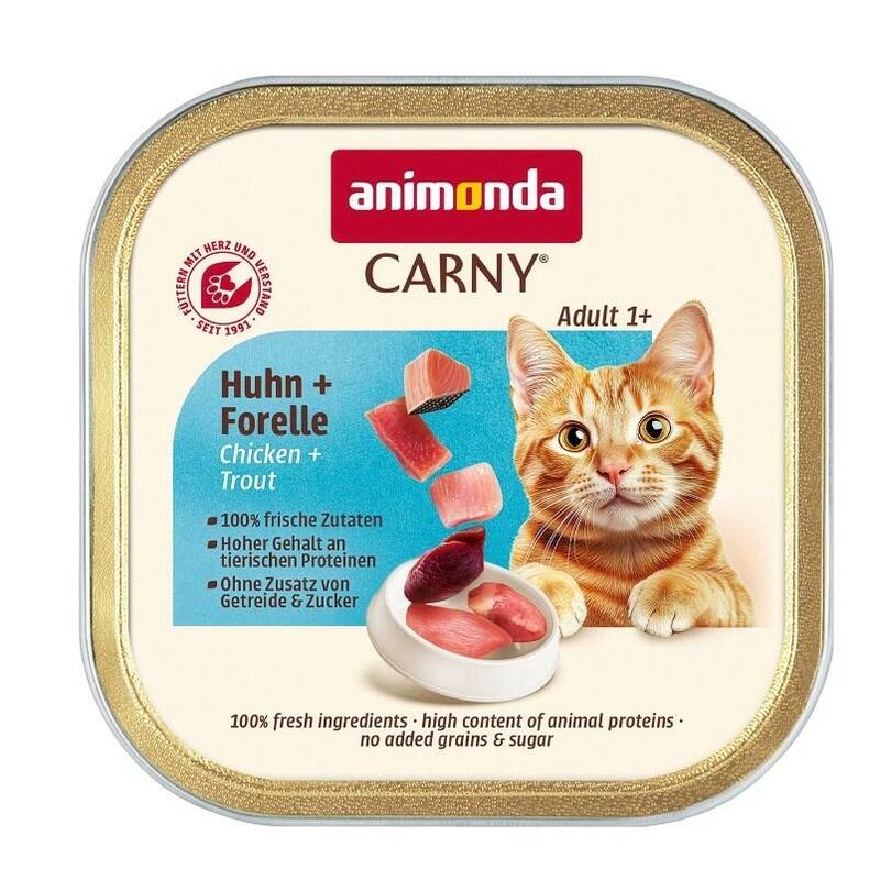 Animonda Carny Comida Para Gatos Pollo,Trucha 85g