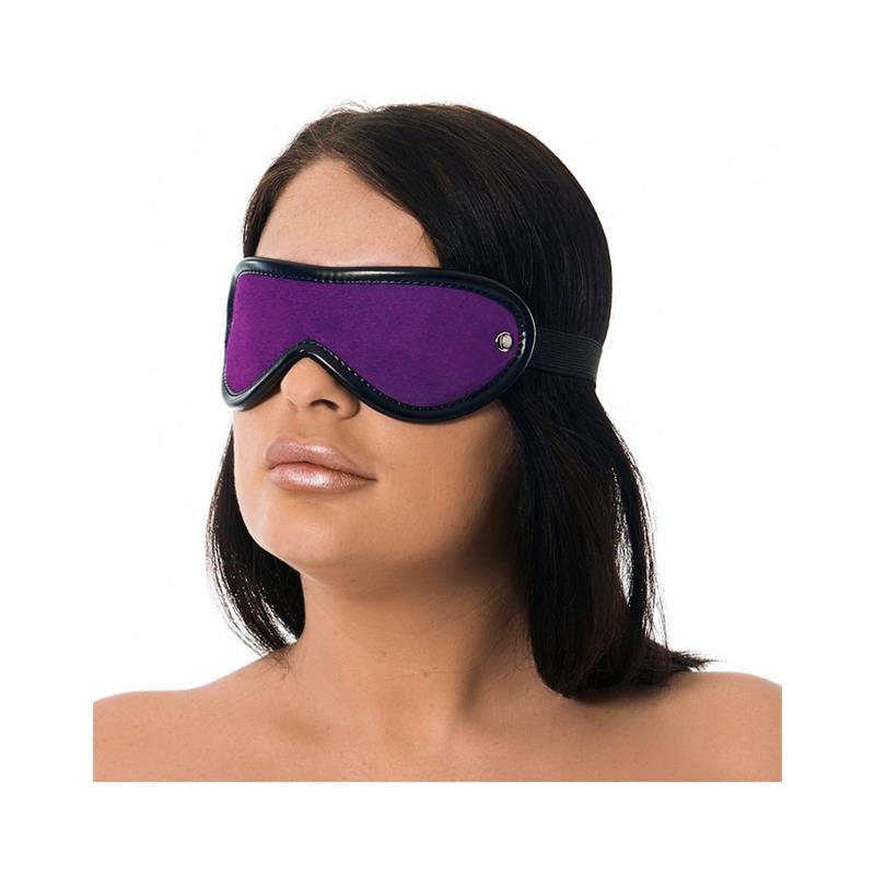 Antifaz Morado Y Negro