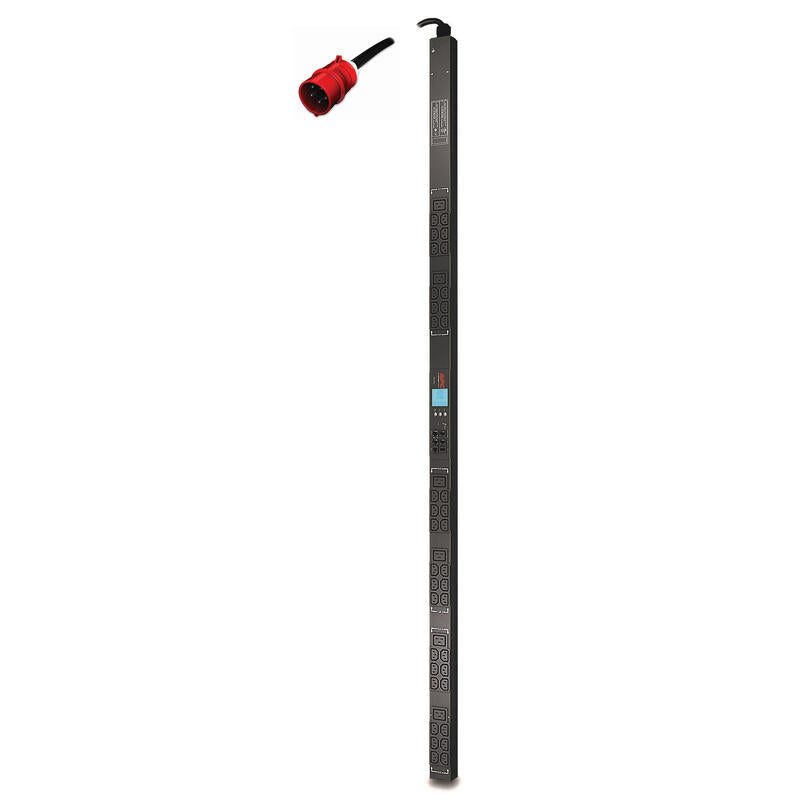 Apc Metered Rack Pdu Unidad De Distribución De Alimentación (Montaje En Bastidor) Ca 400 V 11 Kw Ethernet 10/100 Rs-232 Conectores De Salida: 42 (Power Iec 60320 C13 Iec 60320 C19) 0u 1.82 M Cable Negro Para P/N: Smx1500rm2ucnc Smx2kr