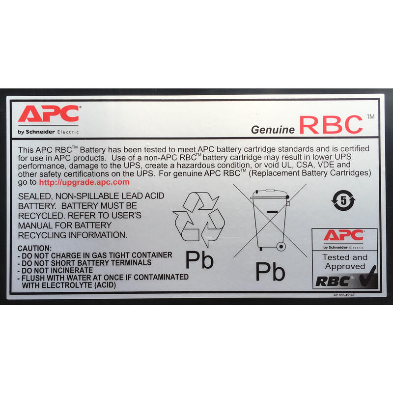 Apc Replacement Battery Cartridge 47