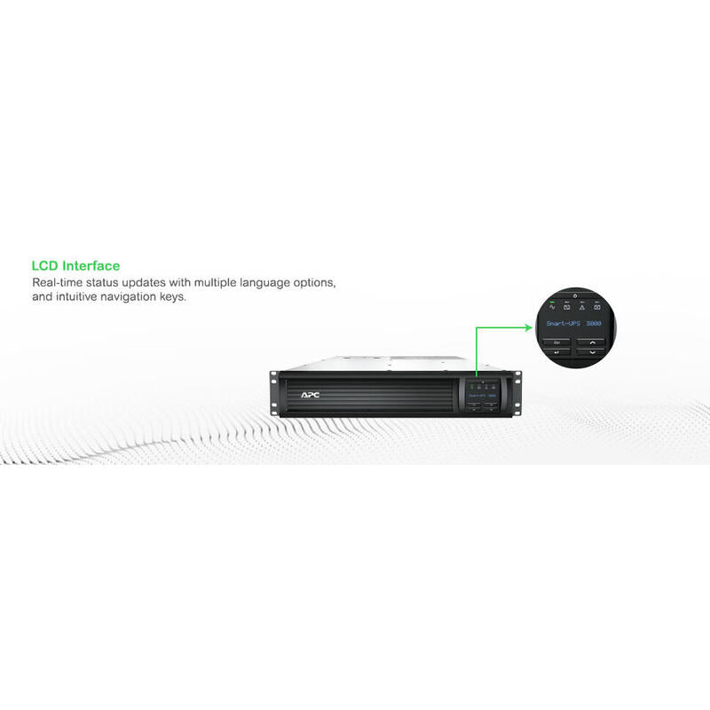 Apc Smart-Ups (Montaje En Bastidor 3000 Va Rs-232 Usb Conectores De Salida 9 2u Con Apc Smartconnect