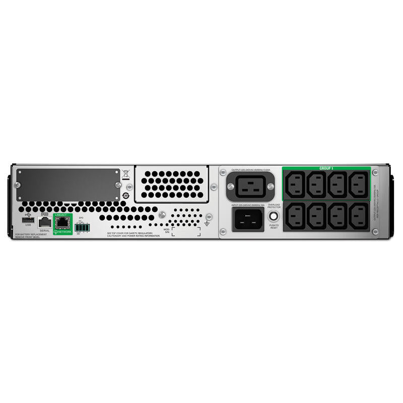 Apc Smart-Ups Smt 2200va Lcd Rm With Smartconnect Ups 1980 Vatios 2200 Va