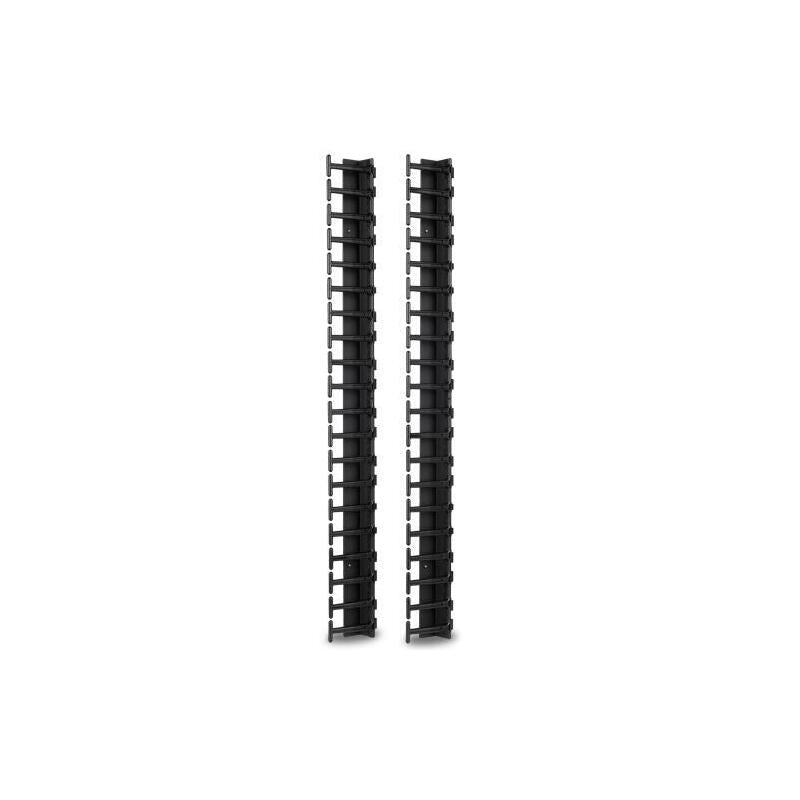 Apcpanel De Organizacion De Cables Para Bastidornegro42u (Paquete De 2)Para Netshelter Sx