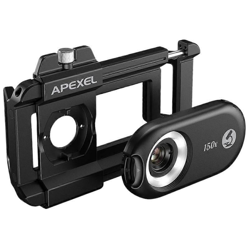 Apexel Apl-Ms150 - Lente Para Teléfono Con Zoom 150x