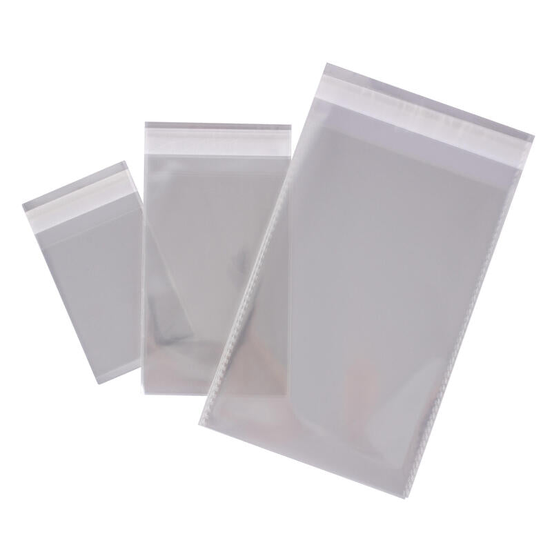 Apli Bolsas Polipropileno Transparente 250x330mm Con Cierre Adhesivo - Galga 120 - Alta Resistencia Y Flexibilidad - Uso Alimenticio