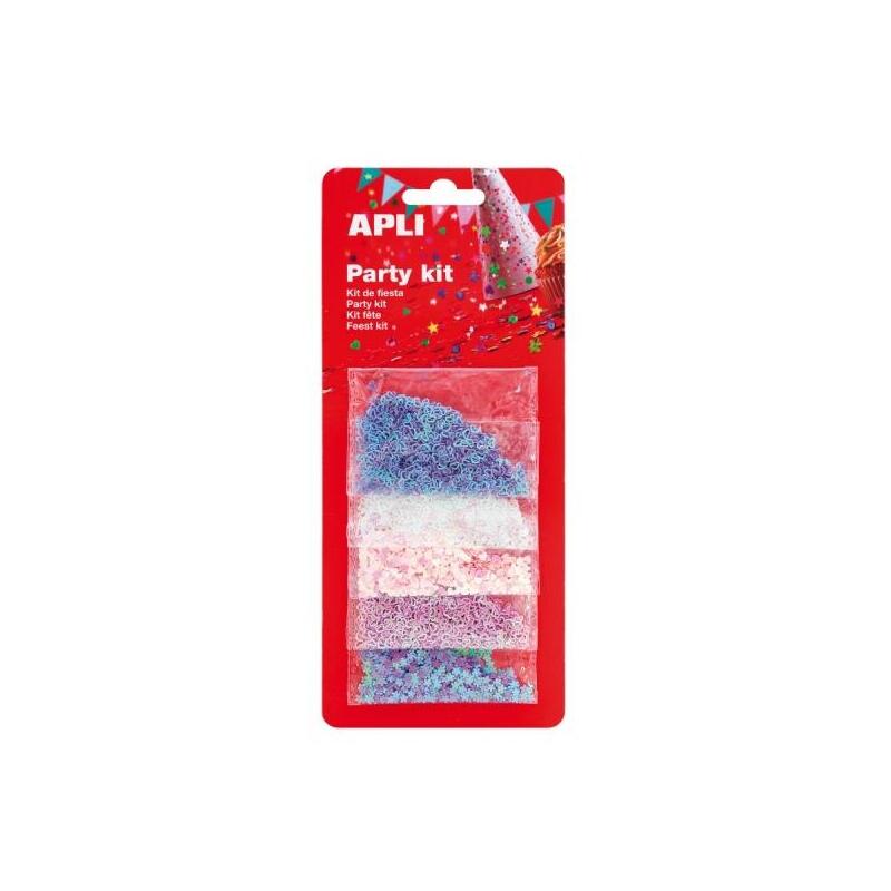 Apli Confeti En Forma De Corazones - Ideal Para Fiestas, Bodas Y Manualidades - Blanco