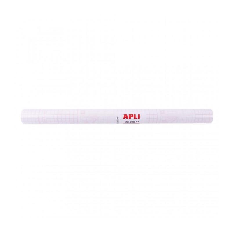 Apli Forro Libros Pp 80 Micras Sin Adhesivo 0,5x3m Rollo Transparente -25u-