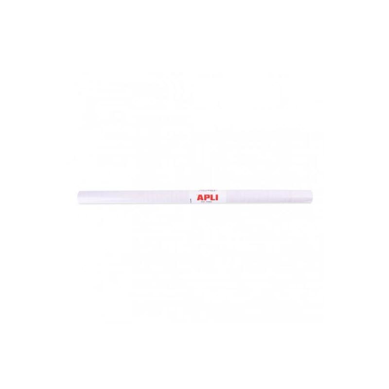 Apli Rollo De Polipropileno Transparente - Adhesivo Reposicionable - Sistema Easy Peel - Cuadricula De Precision - Alta