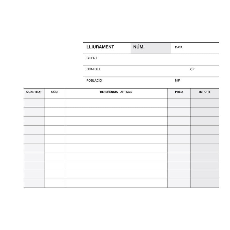 Apli Talonario Entrega 1/8 Apaisado Triplicado - 210 X 148mm - Copias Autocopiativas - Numeracion Secuencial - Papel Autocopiativo De Alta Calidad - Blanco