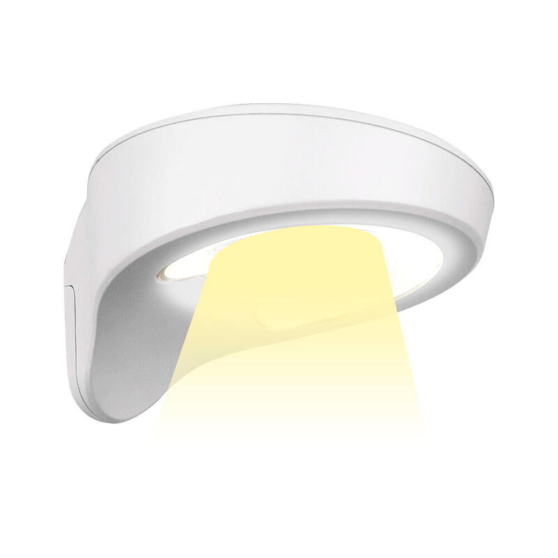 Aplique Solar 1,8w 155lm 6.500k Con Sensor Color Blanco Edm