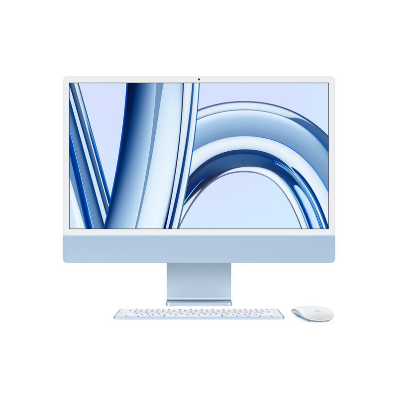Apple Imac 24' Retina 4,5k M3 8-Core Cpu 8gb 256gb Ssd 10-Core Gpu Azul