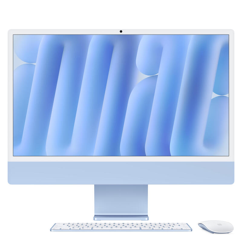 Apple Imac M4 8cpu 8gpu 16gb 256gb Ssd - Blue