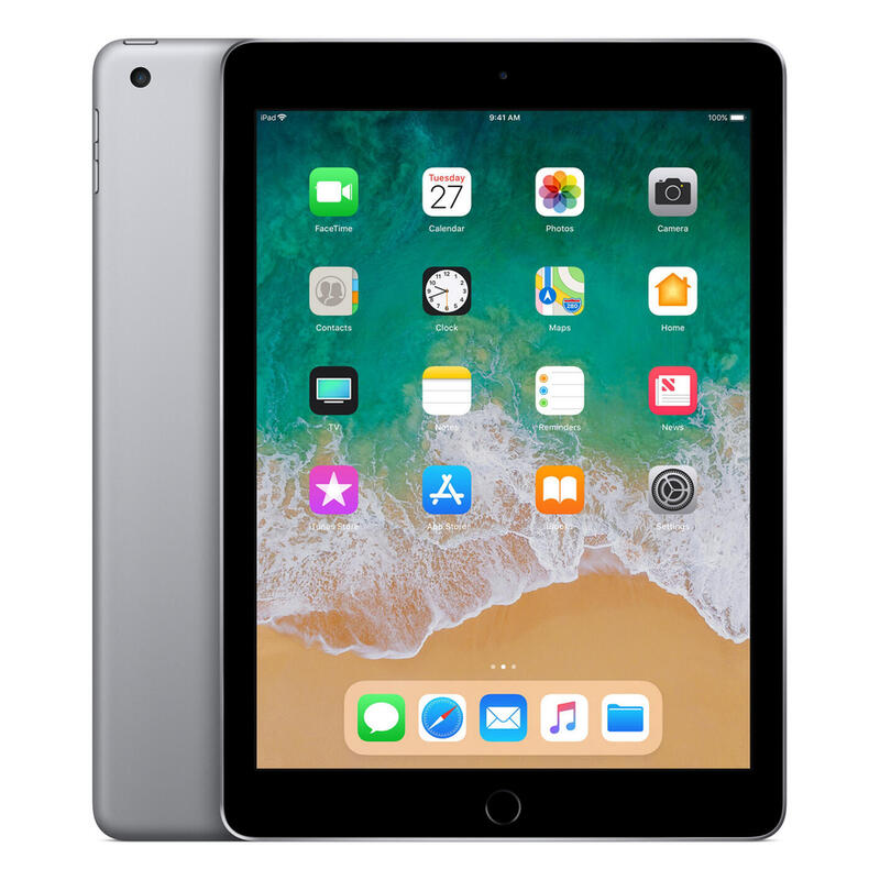 Apple Ipad 6 2018 Reacondicionado 2gb Ram 128gb Black/Gris Espacial - Mr7j2ty/A 1 Año De Garantia