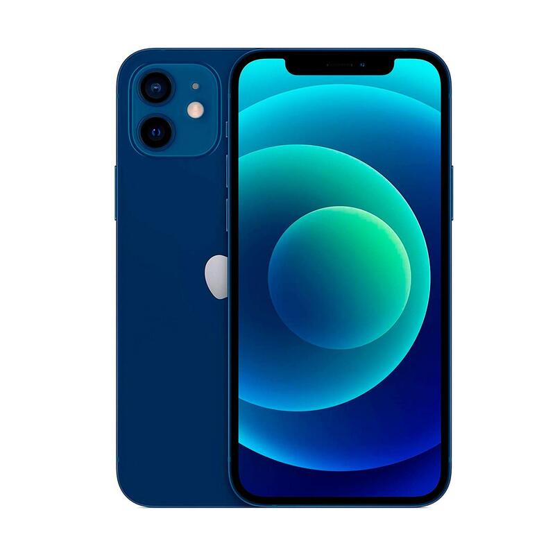 Apple Iphone 12 Blue 5g/ Reacondicionado / A14 Bionic/4gb/128gb/6.1" Oled Super Retina Xdr / Dual Sim