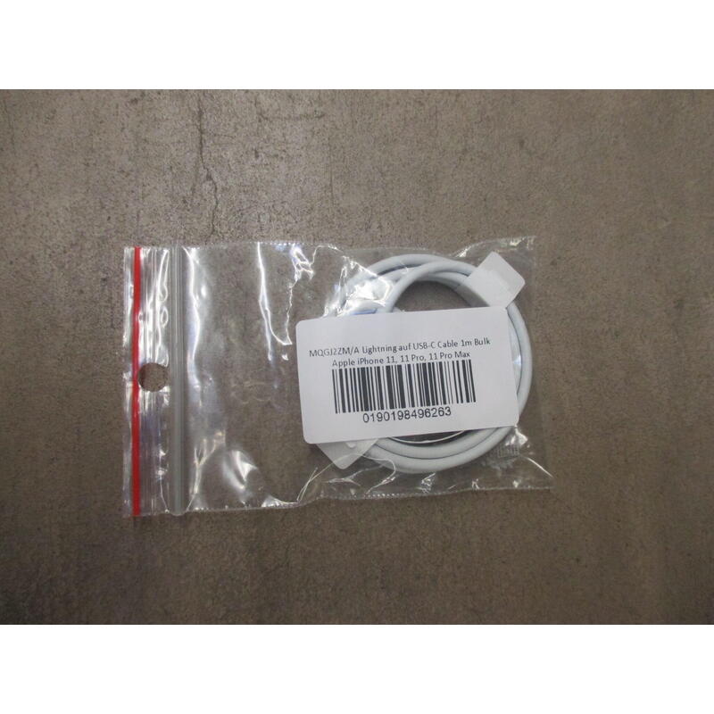 Apple Lightning To Usb-C Cable 1m Bulk / Lose Mqgj2zm/A