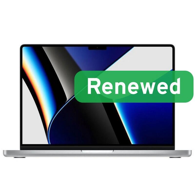 Apple Renewed Grade C Macbook Pro 16 A2485 16 M1 Max 10-Core Cpu 32gb 32-Core Gpu 1 Tb Silver Us-Ru Backlit