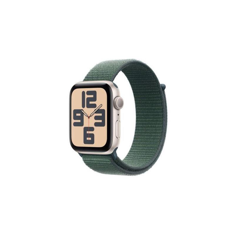 Apple Watch Se 44mm Ac/Starlight Sl/Lake Green Mxew3qc/A Eu