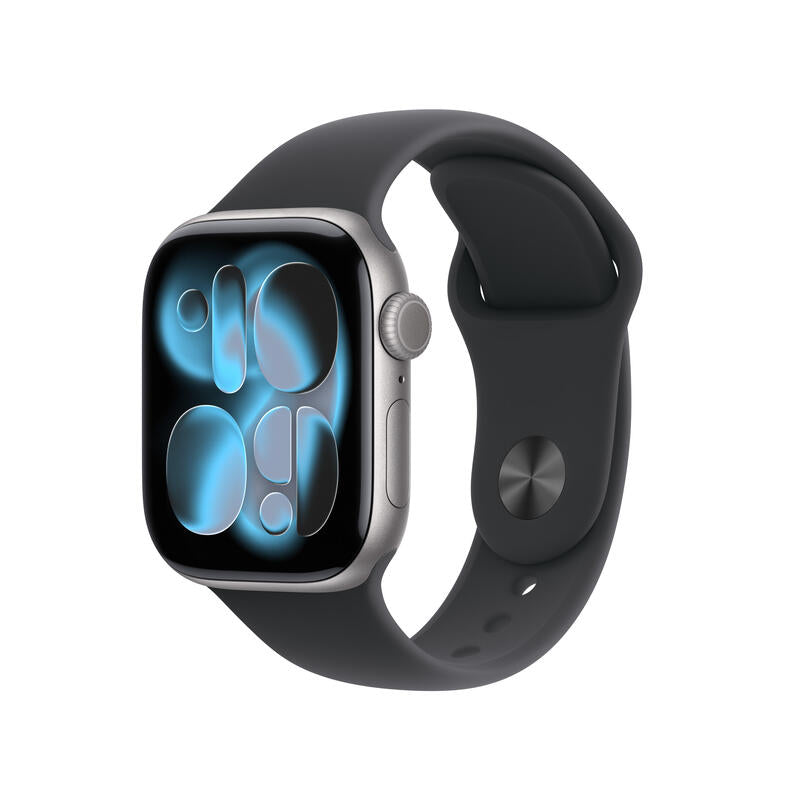 Apple Watch Series 11 Gps 42mm Gris Espacial Correa Negro (S M)