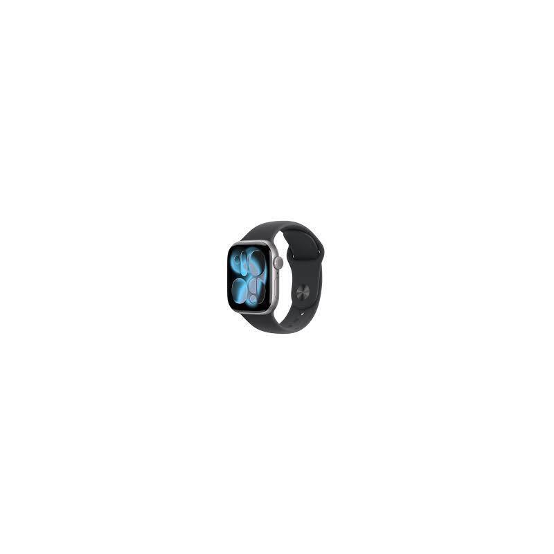 Apple Watch Series 11 Gps 42mm Space Grey Aluminium Case With Black Sport Band S/M Meqw4wf/A