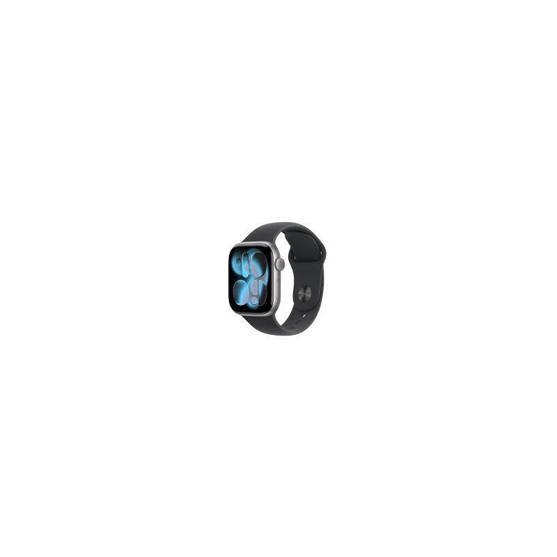 Apple Watch Series 11 Gps 42mm Space Grey Aluminiun Case With Black Sport Band M/L Meqx4wf/A