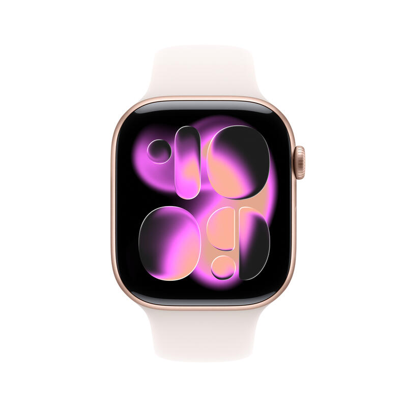 Apple Watch Series 11 Gps 46mm Oro Rosa Correa Rosa Rubor (S M)