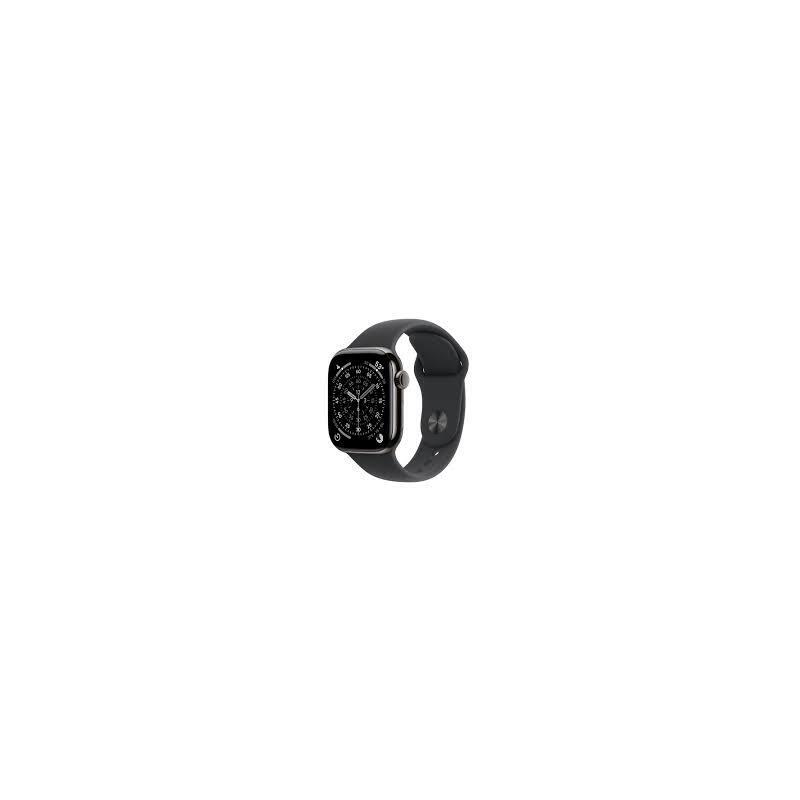 Apple Watch Series 11 Gps + Cellular 42mm Slate Aluminiun Case With Black Sport Band M/L Mf8t4w