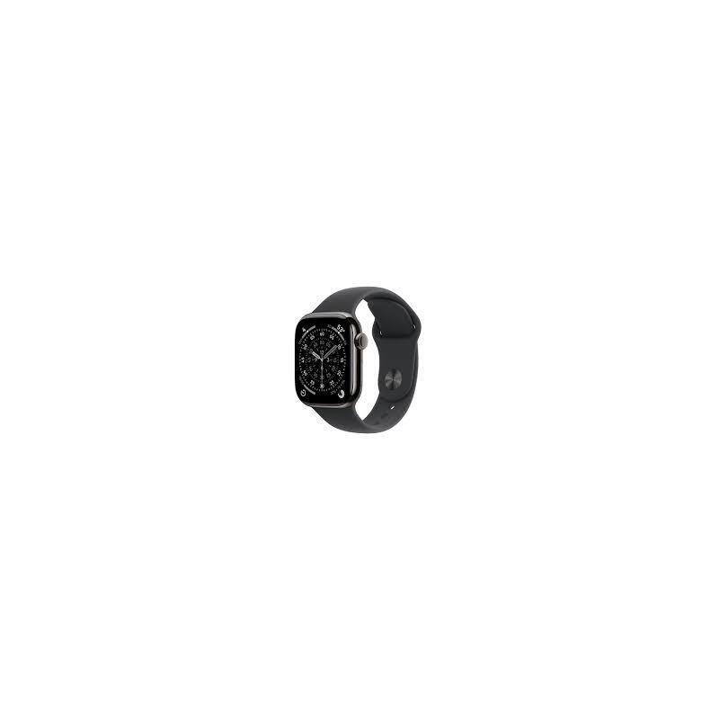 Apple Watch Series 11 Gps + Cellular 42mm Slate Aluminiun Case With Black Sport Band S/M Mf8r4w