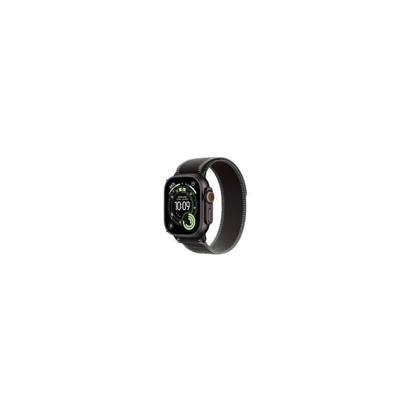 Apple Watch Ultra 3 Gps+Cellular 49mm Black Titanium Case With Black/Charcoal Trail Loop M/L Mf