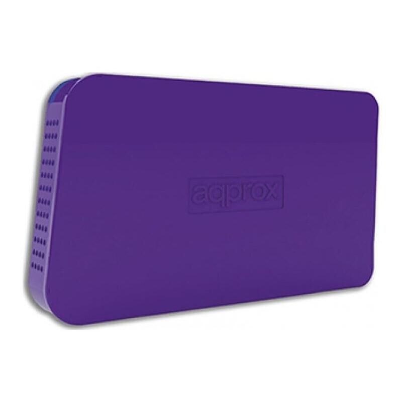 Approx Caja Externa Usb 3.0 2.5 Para Discos Sata 12.5mm Purpura Apphdd06p