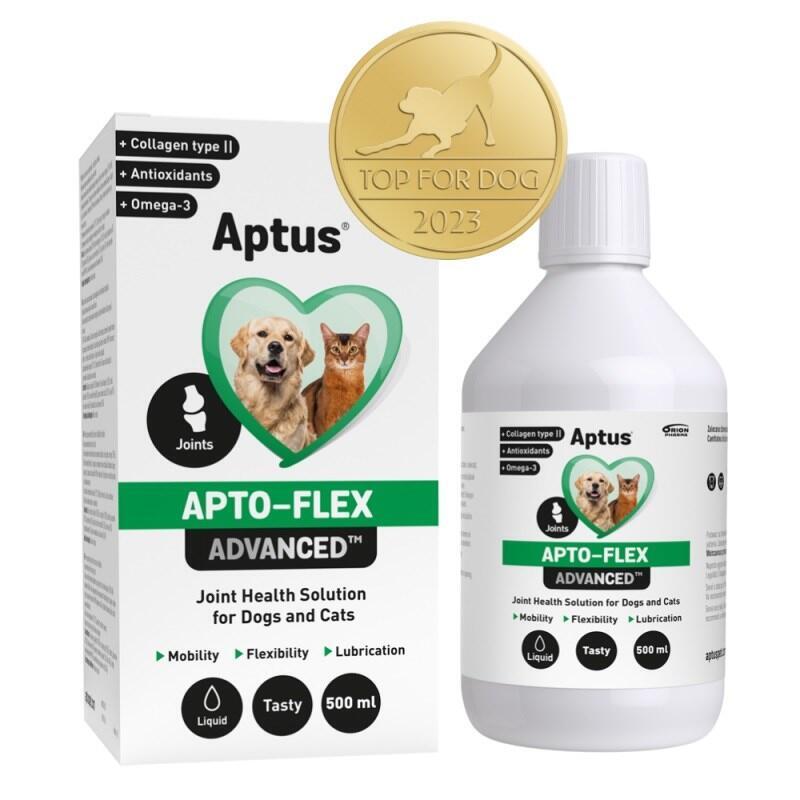 Aptus Apto-Flex Advanced Kolagen Na Stawy Para Perro I Kota 500ml