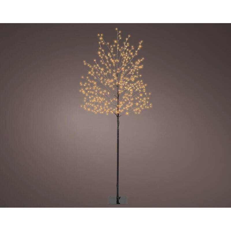 Arbol Iluminado Exterior 480 Leds Luz Cálida