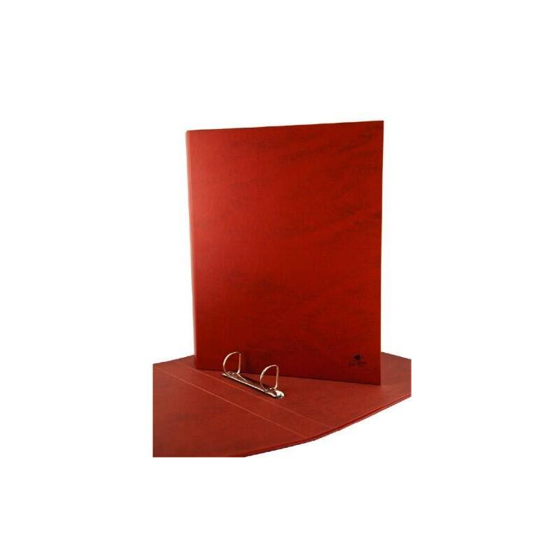 Archivador Pack De 8 Unidades Mariola Carpeta De 2 Anillas Carton Forrado Papel Plastificado Cuero - Tamaño Cuarto