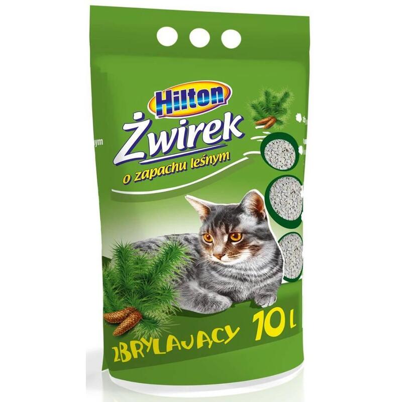 Arena Hilton Aglomerante Forestal Bentonita Para Gatos - 10 L