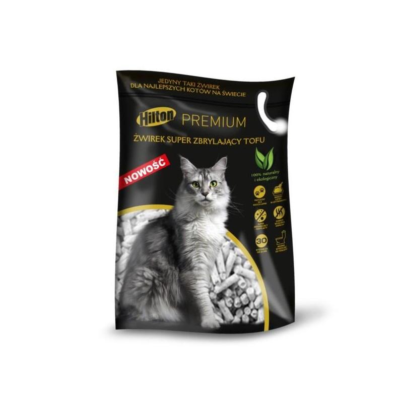 Arena Hilton Tofu Superaglomerante Para Gatos - 2,5 Kg