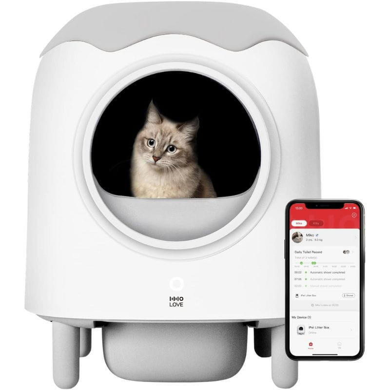 Arenero Inteligente Hholove Ipet Autolimpiable Para Gatos